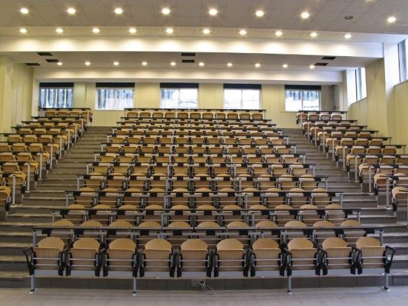 Empty Greek lecture theatre
