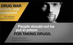 Not in prison for taking drugs